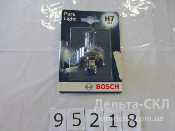 Лампа накаливания H7 12V 55W Bosch (шт)